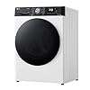 LG RH90V9LVEN Asciugatrice Smart a Carica Frontale 9kg, Serie V9, Classe A+++, Condensazione con Pompa di calore DUAL Inverter, Eco Hybrid, Condensatore autopulente, Allergy Care, Wi-Fi, Bianca