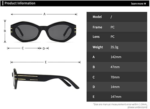 Miniatura 2 de Gafas de sol para mujer, gafas de sol en forma de mariposa, tonos de color gelatina para mujer