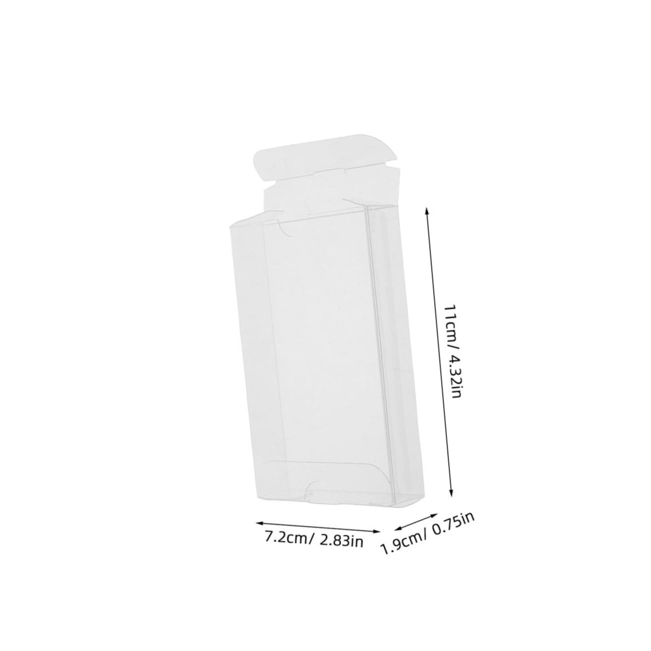 STOBAZA 8Pcs PVC Cassette Tape Storage Case Vintage Audio Holder Organizer for Music Tapes Capacity Protective Covers