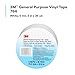 3M Vinyl Tape 764, General Purpose, 3 in x 36 yd, White, 1 Roll, Light Traffic Floor Marking Tape, Social Distancing, Color Coding, Safety, Bundling