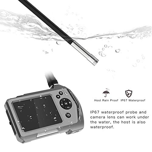 Loijon Câmera de inspeção de endoscópio endoscópio industrial Micro Câmera de endoscópio digital HD