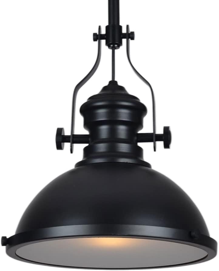 Plafonnier en fer forgé artisanal luminaire suspendu de caractère pour décoration bistrot
