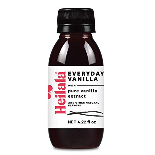 Heilala Everyday Vanilla para hornear, 125 ml - con extracto puro de vainilla y otros sabores naturales, vainas de vainilla de origen ético sin gluten del Pacífico Sur