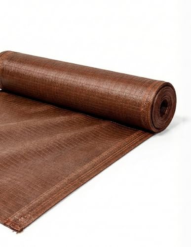 Miniatura 4 de Jardin202 - Malla De Ocultación 110g M Premium Sombreo Y Privacidad Para Jardín, Vallas, Patios Y Terrazas Protección Uv 1,50 X 10 Metros Marrón