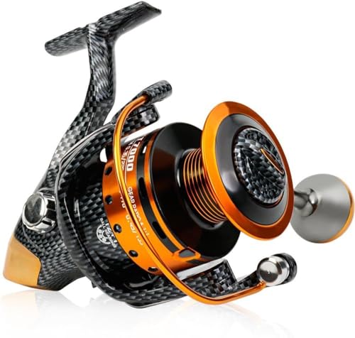 Sougayilang Fishing Reels- 12+1 BB, Light and Smooth Spinning Reels, Powerful Carbon Fiber Drag, Salt and Freshwater Fishing - Image 2