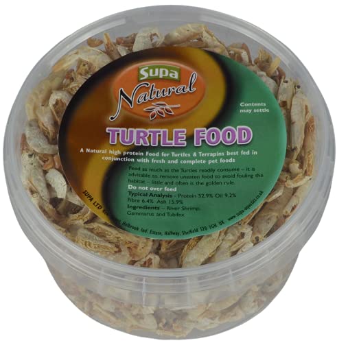Supa Natural Turtle & Terrapins Food 500ml Tub Made Using Premium Quality Natural Ingredients.