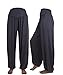 Produktbild OSYARD Damen Elastische Lose Beiläufige Modale Baumwolle Weiche Haremshose, Casual für Sport Yoga Tanz Jogging Dance Falten Pluderhosen