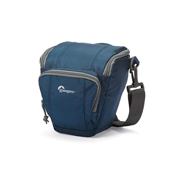 Lowepro Toploader Zoom AW II Kameratasche für DSLR und Objektiv, 45 AW, Galaxy Blue, One Size – Bild 3