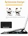 HYZUO 13,3-14 Zoll Laptoptasche Hülle mit Ständerfunktion, Schwarz