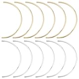 Facile à utiliser : le trou creux de 1.4 mm rend ces perles parfaitement adaptées à une corde d'environ 1.4 mm de large., comme le fil mémoire, Queue de tiger, fil de cuivre, Fil cristal, fil élastique, cordon de garniture en nylon, Cordon ciré, etc.. Vous pouvez utiliser ces perles comme espaceurs ou accents dans vos créations uniques.