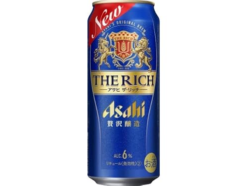 アサヒ ザ ・ リッチ 缶 500ml×6缶入×4パック×2ケース:合計48本 アサヒ ザ ・ リッチ 缶 500ml×6缶入×4パック×2ケース:合計48本