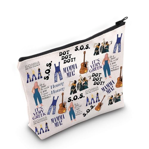 Mamma Kosmetiktasche Mamma Musical Fans Geschenk Mamma Musical Theater Geschenk Mamma Merch, Dot Bag