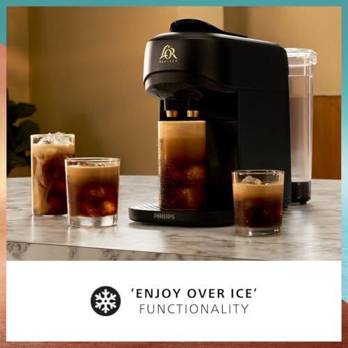Philips L’OR BARISTA Absolu Capsule Coffee Machine – 19 Bar System, Dual Capsule Recognition, Enjoy Over Ice, Intensity Boost, XXL Capsules Compatible, Satin White (LM9512/00) - Image 5