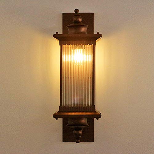 Lanterne extérieure IP65 58cm applique murale garage balcon terrasse