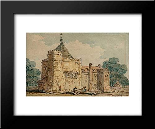 The Kitchen At Stanton Harcourt, Oxfordshire 24x20 Framed Art Print by Thomas Girtin