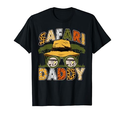 Safari Daddy Funny Zoo Jungle And Zookeeper T-Shirt