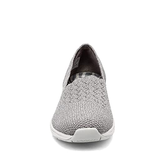 Image of Skechers Women's Seager Stat Scalloped Collar Engineered Skech-Knit Slip-on Classic Fit Loafer
