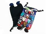 Owl Crossbody Bags Adorable Patchwork Small