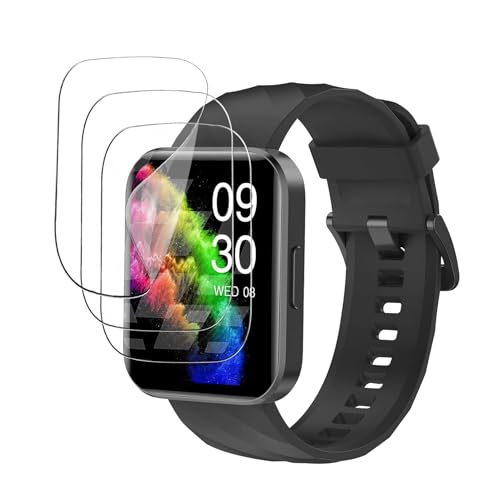 For RUIMEN �X�}�[�g�E�H�b�` 1.85�C���`���� �ی�t�B���� �����x ���������x �w��h�~ ���˒ጸ ������� ���� ��U�h�~ ���^ TPU���_�� �X�}�[�g�E�H�b�` Smart Watch 1.85�C���` �t�B�����y3������z