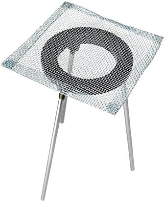 PMC Supplies LLC 9" Tripod w/ 6" x 6" Screen Mesh Jewelry Making Repair Soldering Stand Bunsen Burner Alcohol Heating Lamp Tool