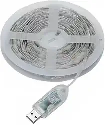 Fita LED RGB 10m Aplicativo e Controle Remoto USB À Prova D'água Música Sincronizada Múltiplos Modos de Cor Impermeavel Ambiente Interno Externo Decoração