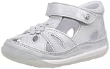Naturino FALCOTTO 1356, Baby Mädchen Lauflernschuhe, Silber (ARGENTO), 23 EU