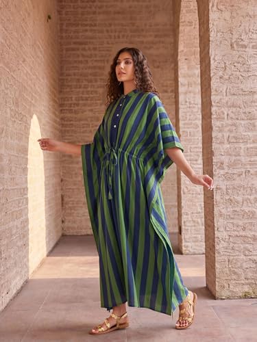 Image of Cotton Kaftan Dresses for Women |