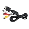 massG 1,2 m 3 RCA AV Sound Video Audio TV Monitor kabel voor Sony Playstation 1, 2 en 3 PS1 PS2 PS3