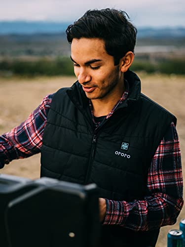 Ororo [Upgraded Battery] Men's Heated Vest With Battery Pack (Black,L) #TOP7