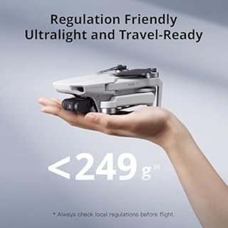 DJI Mini 4K Fly More Combo, Drone with 4K UHD Camera for Adults, Under 249 g, 3-Axis Gimbal Stabilization, 10km Video Transmission, Auto Return, 3 Batteries for 93-Min Max Flight Time, QuickShots