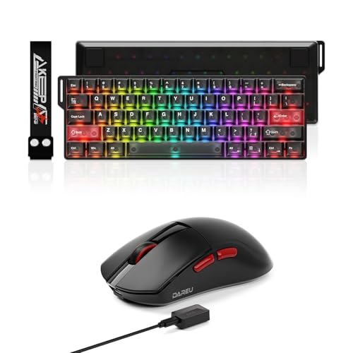 DAREU COOL60 ���s�b�h�g���K�[�Ή� �Q�[�~���O�L�[�{�[�h �� + DAREU A950 AIR WING �Q�[�~���O�}�E�X 35g���y�� ���y�Z�b�g�z