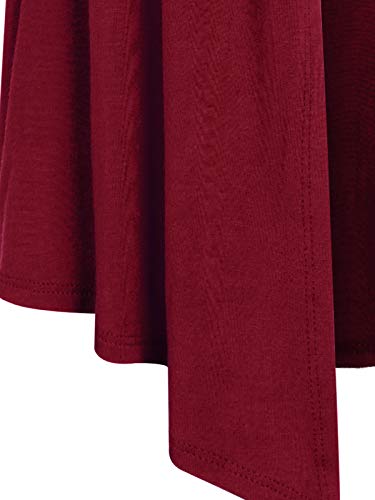 Image of MixMatchy Women's Lightweight Short Sleeve Draped Open Front Cardigan Vest