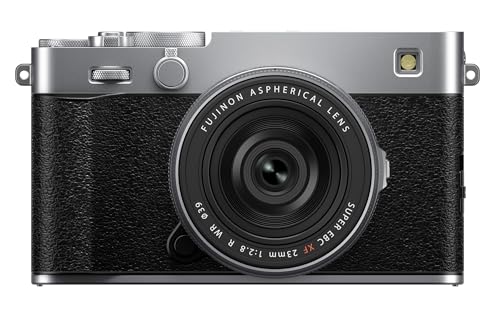 FUJIFILM X-E5 Mirrorless Digital Camera XF23mmF2.8 Lens Kit - Silver