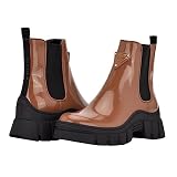 Guess Women's Hestia Boot, Brown/Black 210, 9.5
