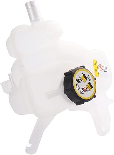 Miniatura 9 de NOTUDE Depósito de refrigerante con tapa, tanque de desbordamiento de radiador de plástico para reemplazar YL8Z8100AA compatible con 2010 para