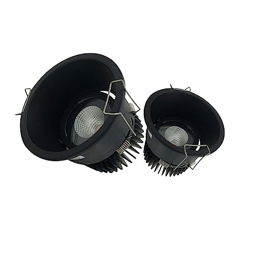 Foco empotrable LED de 5 W, 7 W, 9 W, 15 W, 20 W, 3 CC seleccionables, 3500 K-6000 K, CRI98, Foco de Techo LED de 20 W, 3500 K