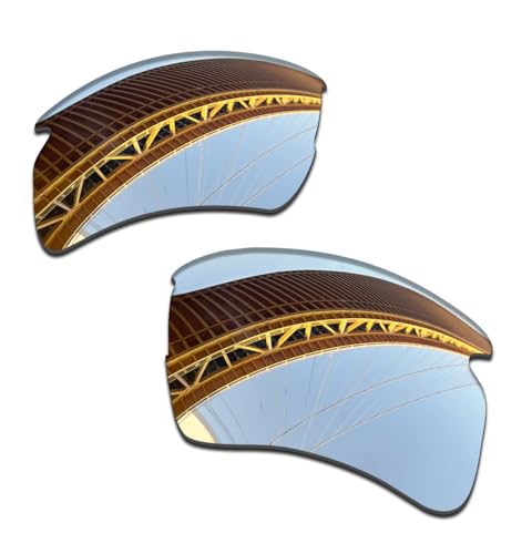 Image of 1.5MM Polarized Replacement Lenses for Oakley Flak 2.0 XL OO9188 59mm Sunglasses, Anti-Scratch | Perfectly Fit