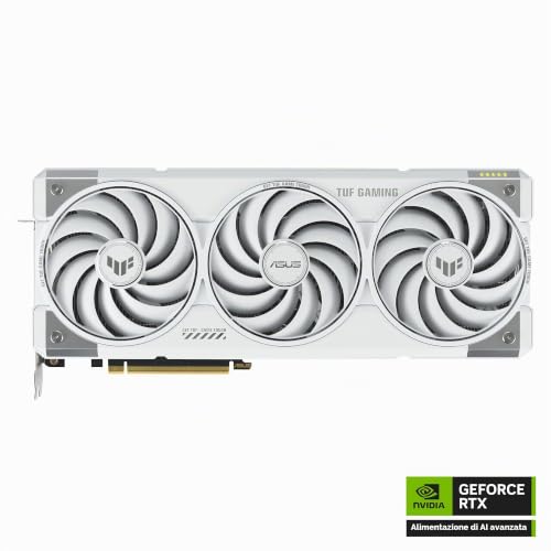 TUF Gaming GeForce RTX™ 5070 Ti 16 GB GDDR7 White OC Edition Gaming Scheda grafica (PCIe® 5.0 - Scheda video - Immagine 8