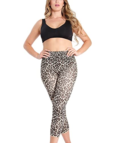 Image of SlimMe High Waisted Shapewear Leggings, Tummy Control Compression