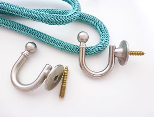 Soportes de cortina para ventanas con fijación limpia que no deja rastro 3