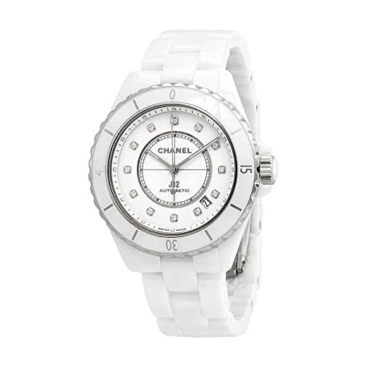 Chanel J12 Diamond White Dial Ladies Watch H5705