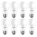  EXTRASTAR Bombilla LED E27 9W(equivalente a 72W), Luz Blanca Fría 6500K, 720lm, Ángulo 220°, No Regulable, 8 Unidades