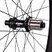 ICAN G25SL 700c 1352g Carbon Gravel Bike Wheelset Disc Brake 50mm Depth-25mm Inner Width (G25SL 700C Compatible with Road HG 11/12 Speed Freehub)
