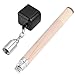 plplaaoo Chalk Holder for Billiards,2 in 1 Pool Cue Chalk Holder,Billiard Cue Tip Pricker,Portable Pool Snooker Chalk Holder for Billiard,Non Slip Billiard Cue Tip Tool Pool Table Accessory