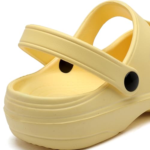 Image of ASIAN Women's INDIGO-07 Comfortable & Light Weight Clogs for Women | Stylish & Anti-Skid Sandals with Adjustable Back Strap for Adult | Waterproof & Everyday Use Mules for Girls and Ladies