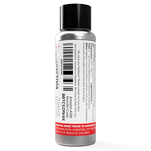 Professional Aluminum Anodizing Pigment Dyes | Fiery Red E-L | Light To Rich Red | Powder Concentrate Makes 7.6 Liters Or 2 Gallons #TOP6