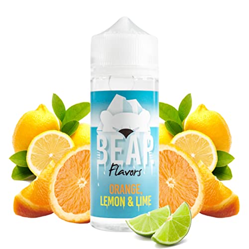 BEAR Flavors - Orange, Lemon & Lime | 100ML | Nikotinfrei: 0mg | 70VG/30PG | E-Flüssigkeit für elektronische Zigaretten…