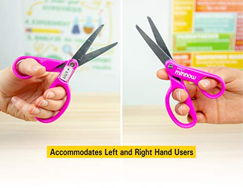 Stanley Minnow 5-Inch Pointed Tip Kids Scissors, Pink (Sci5Pt-Pink) #TOP6