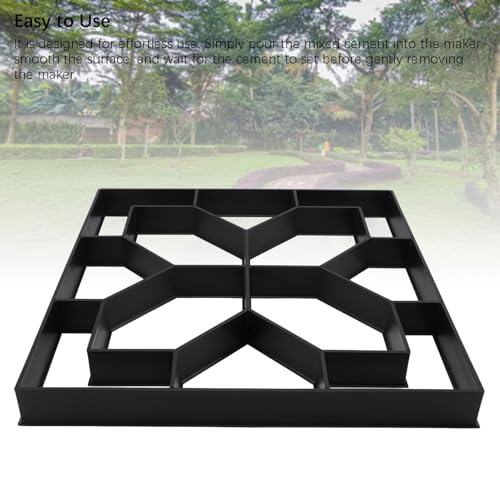 Moule à béton path maker 40x40x4cm pour pavage manuel d'allée - 7