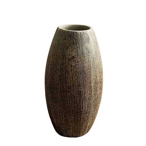 Vase en céramique vintage moyen pour vos compositions de fleurs séchées - 2